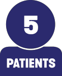 5 patients