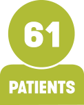 61 patients